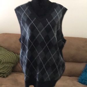 Man sweater vest